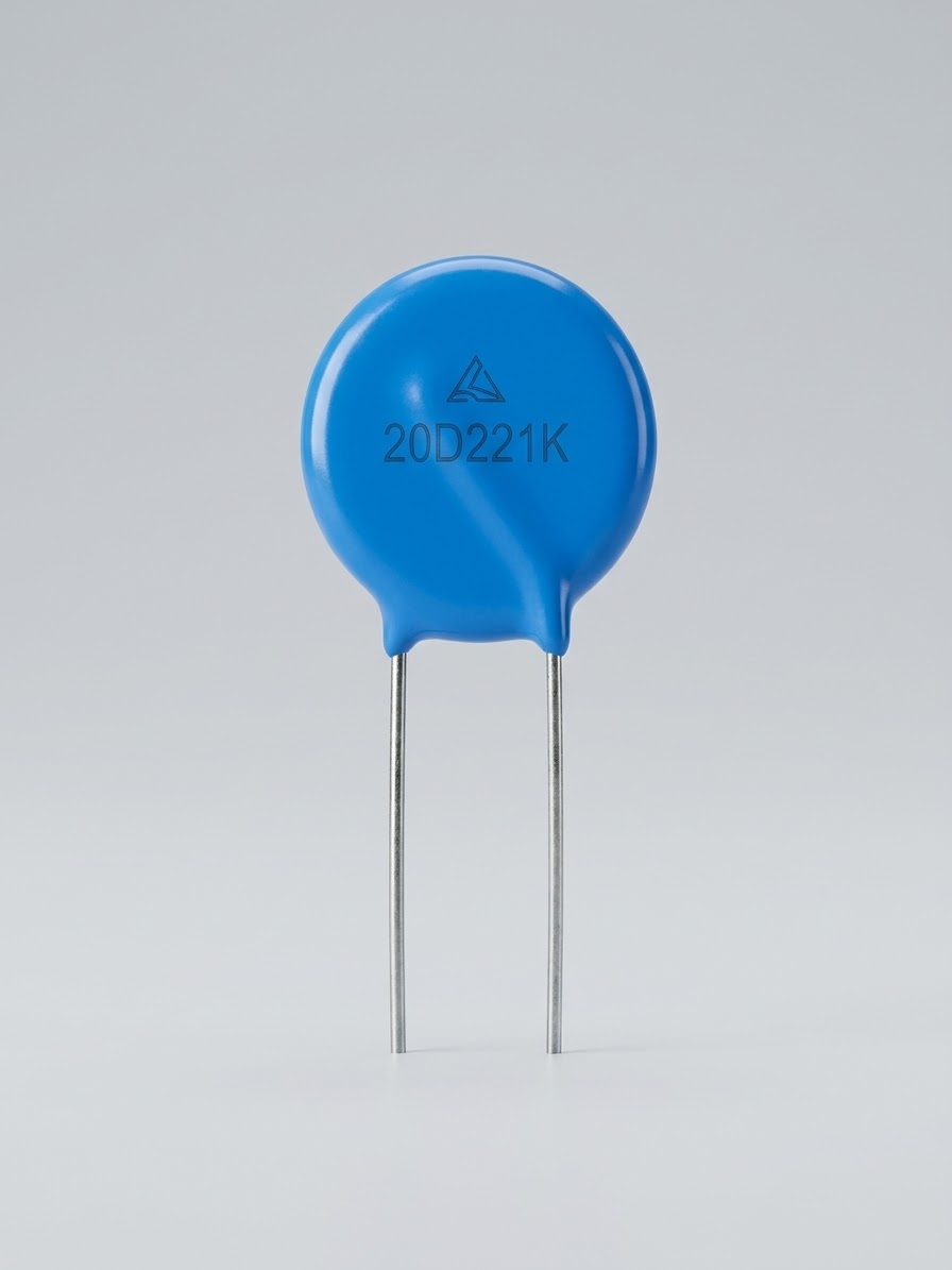 High-Voltage Disc Varistor Surge Protector Components (Blue, Radial Leaded) -